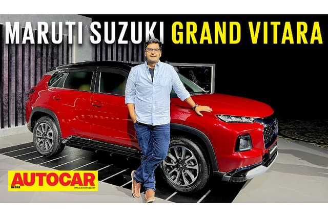 2022 Maruti Suzuki Grand Vitara walkaround video